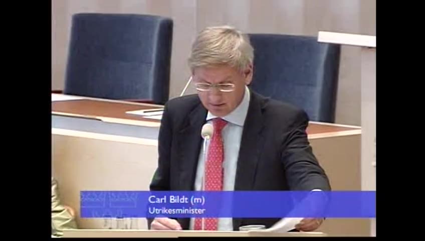 Stillbild från Interpellationsdebatt, Hedersrelaterat våld mot barn