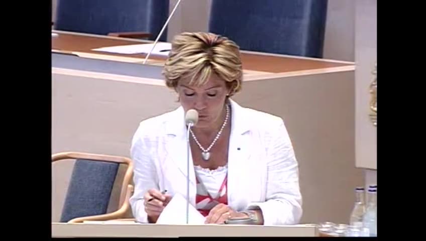 Stillbild från Interpellationsdebatt, Missbruk av drogen GHB 