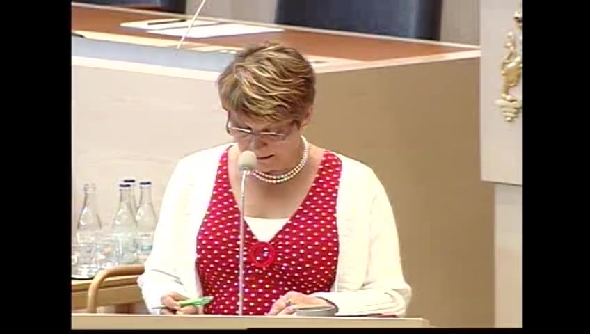 Stillbild från Interpellationsdebatt, Västervik som en del av Östergötlands arbetsmarknad