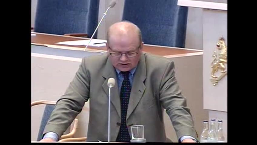 Stillbild från Interpellationsdebatt, En sammanhållen landsbygdspolitik