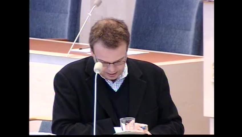 Stillbild från Interpellationsdebatt, Subventioner till välbetalda nystartsjobb