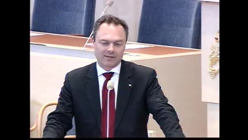 Stillbild från Interpellationsdebatt, Sommarjobb