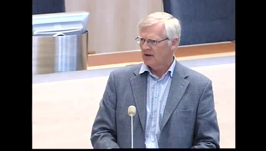 Stillbild från Interpellationsdebatt, Förmögenhetsskatt och amnesti
