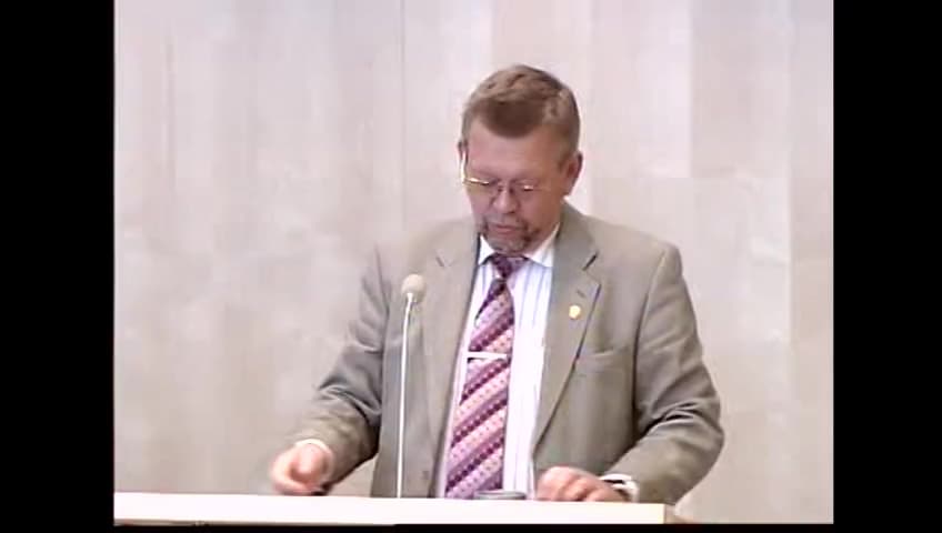 Stillbild från Debatt om förslag, Vissa elmarknadsfrågor