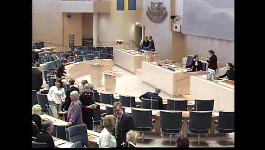 Stillbild från Debatt om förslag, IT-politik och elektroniska kommunikationer