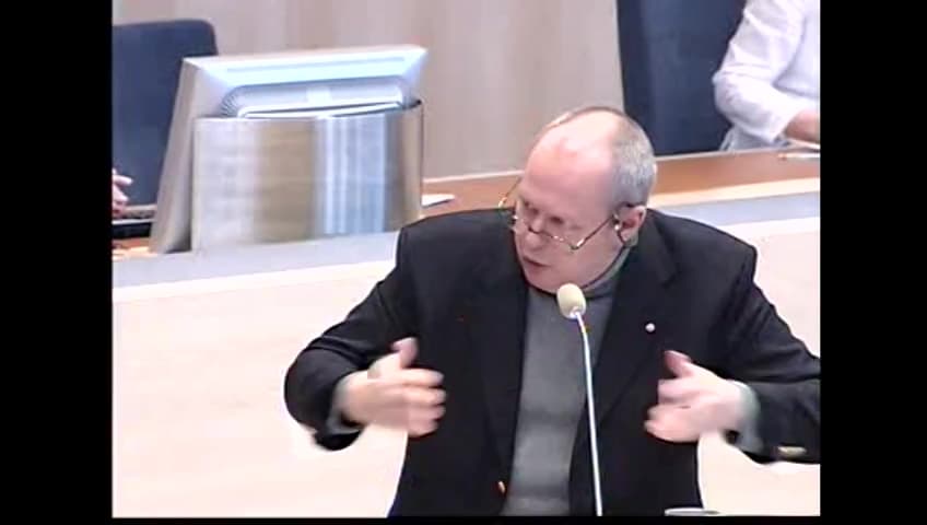 Stillbild från Interpellationsdebatt, Genusforskningens framtid