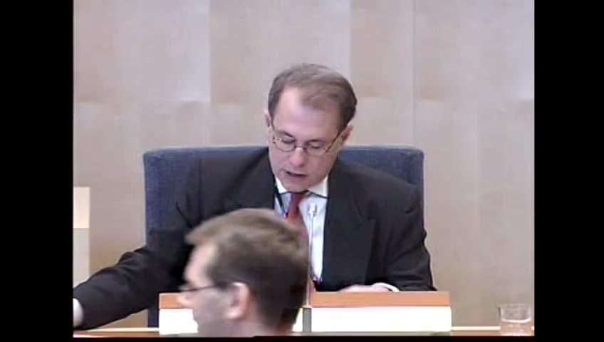 Stillbild från Interpellationsdebatt, Danskonsten