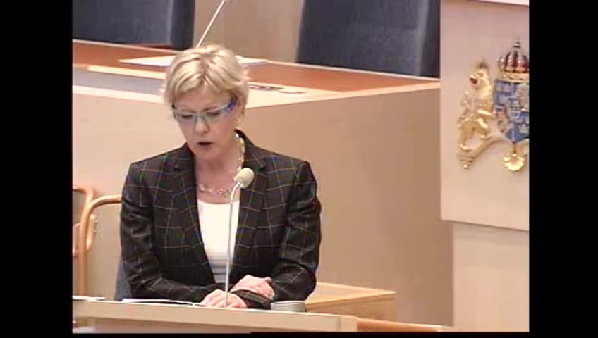 Stillbild från Interpellationsdebatt, Utbyggnad av väg 288