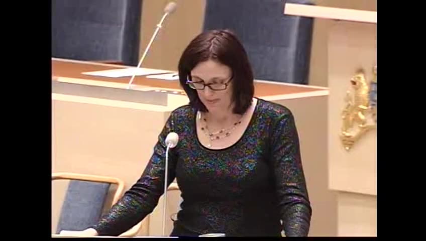 Stillbild från Interpellationsdebatt, Utbredningen av homofobin i EU-länderna