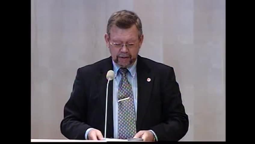 Stillbild från Debatt om förslag, Statliga företag