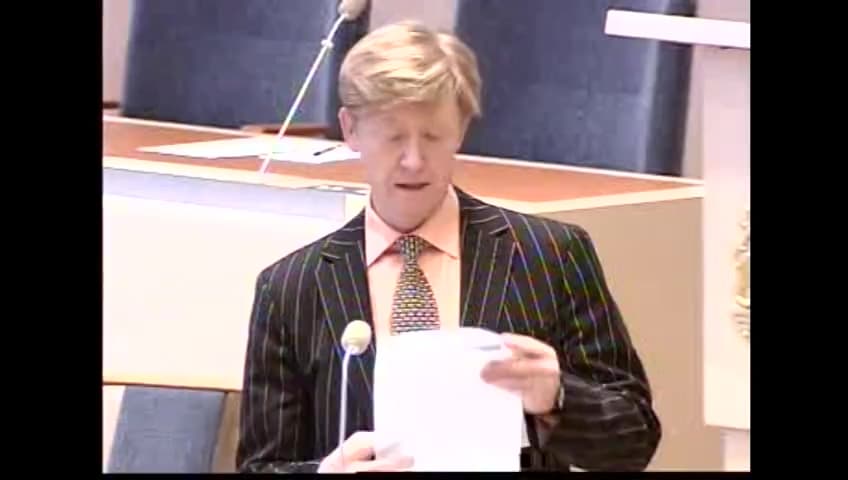 Stillbild från Interpellationsdebatt, Behov av forskning kring strålning