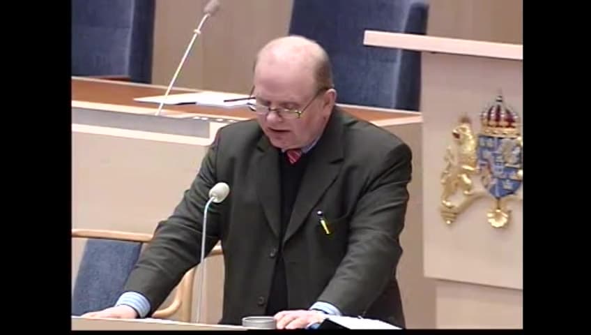 Stillbild från Interpellationsdebatt, Sexuella övergrepp mot djur