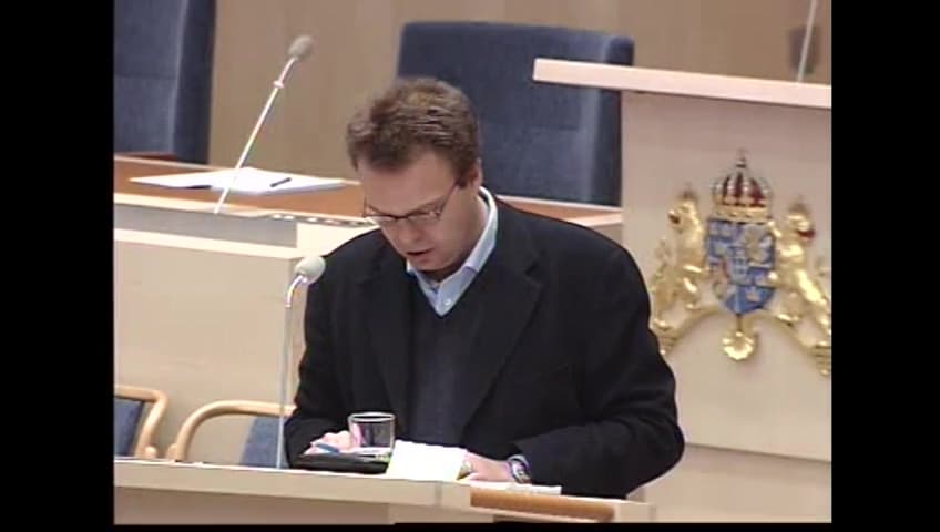 Stillbild från Interpellationsdebatt, Kvinnors möjlighet till a-kassa