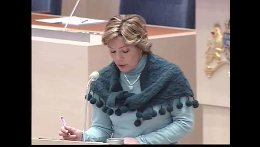 Stillbild från Interpellationsdebatt, Lagstiftning om kontroll av narkotika