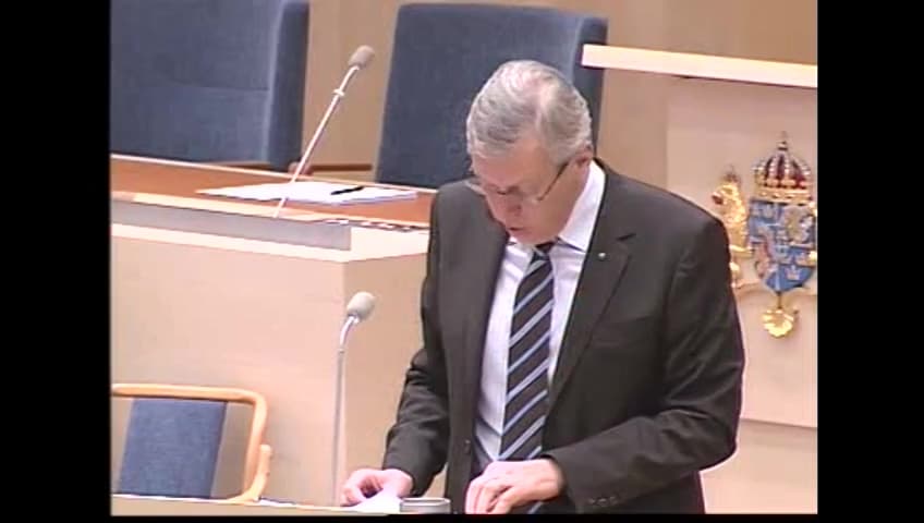 Stillbild från Interpellationsdebatt, Vin & Sprit i Sundsvall