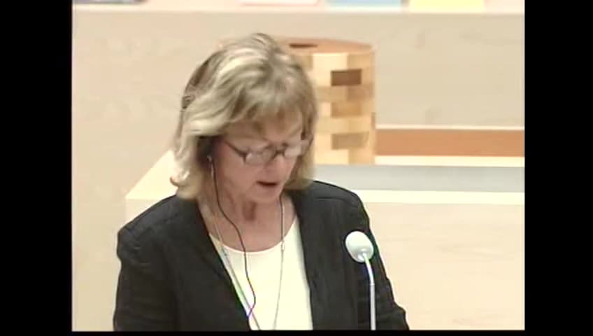 Stillbild från Interpellationsdebatt, Kvaliteten på de statliga museerna