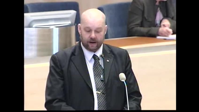 Stillbild från Interpellationsdebatt, Turkiets tryckfrihetslagar