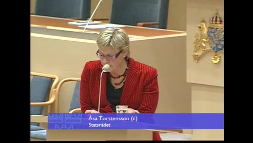 Stillbild från Interpellationsdebatt, Tydlig ansvarsfördelning för ökad trafiksäkerhet