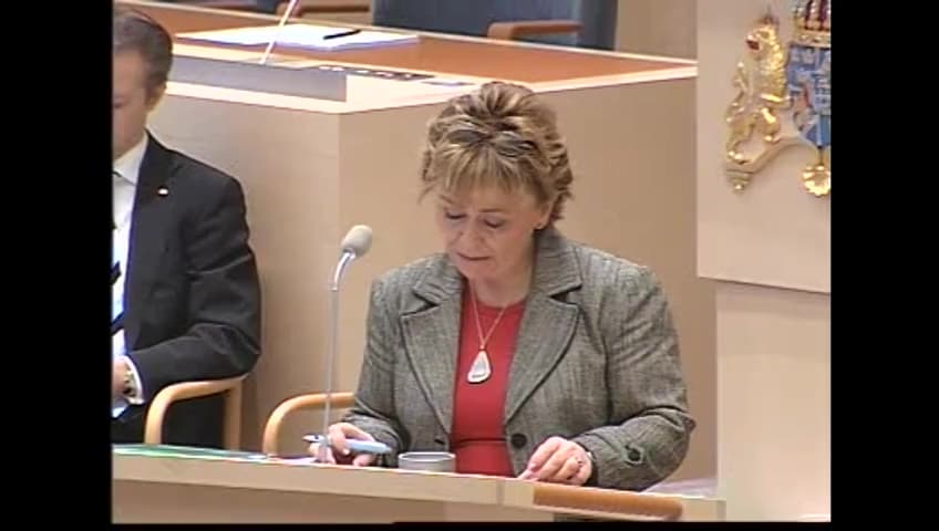 Stillbild från Interpellationsdebatt, Beredning av regeringsärenden