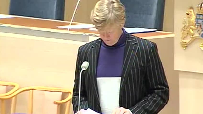 Stillbild från Interpellationsdebatt, Resurser till naturreservat