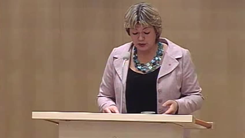 Stillbild från Debatt om förslag, Utgiftsområde 9 Hälsovård, sjukvård och social omsorg m.m.