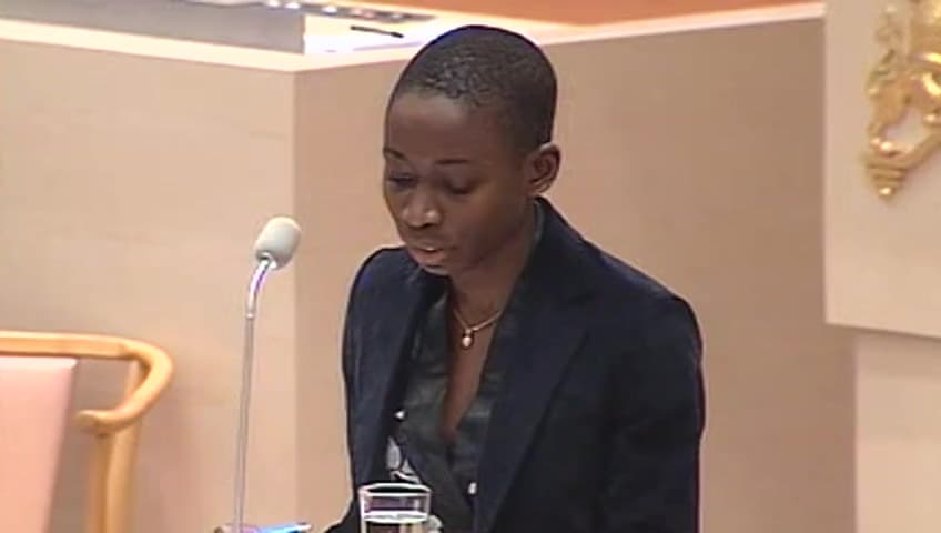 Stillbild från Interpellationsdebatt, Sverigedemokraternas framgång