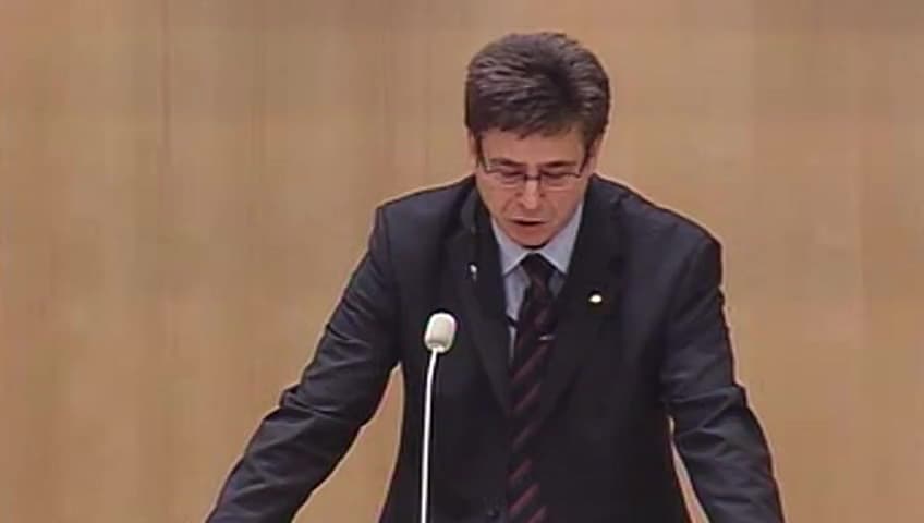 Stillbild från Debatt om förslag, Utgiftsområde 8 Migration