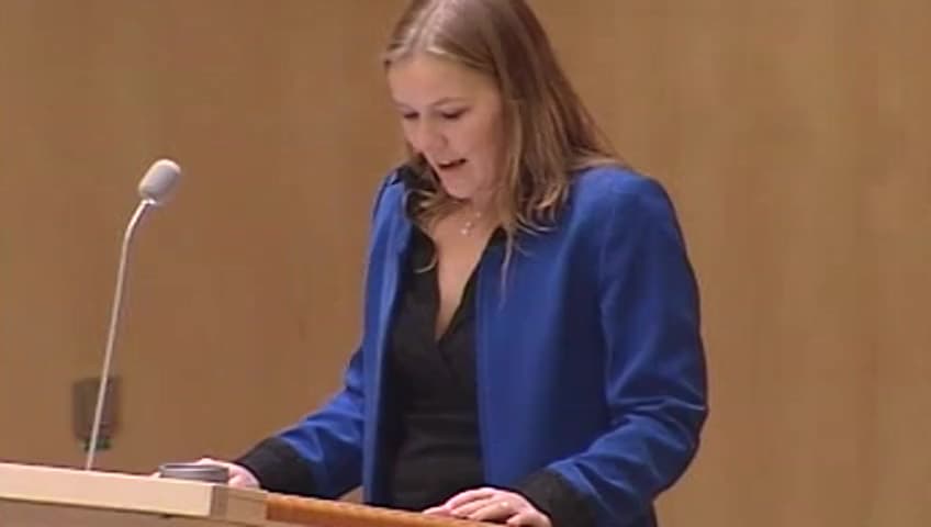 Stillbild från Debatt om förslag, Utgiftsområde 22 Kommunikationer