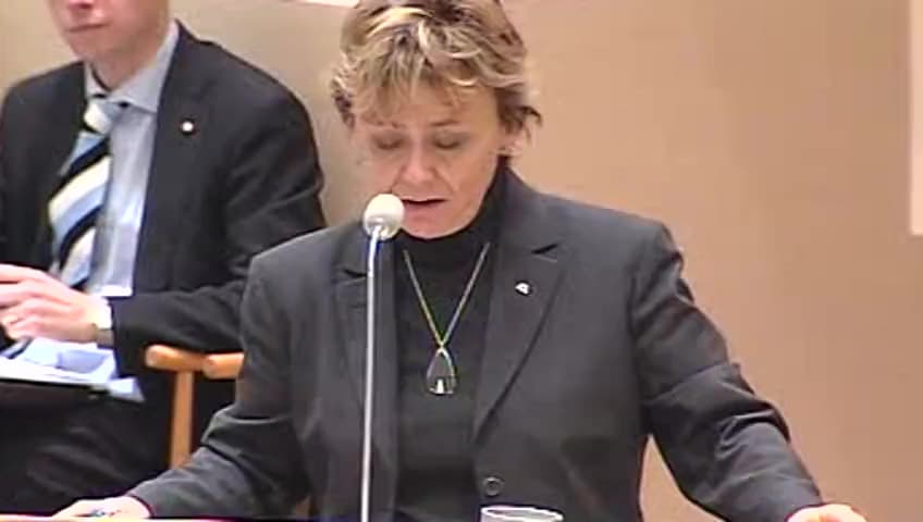 Stillbild från Interpellationsdebatt, Rättshjälp för svenska medborgare utomlands
