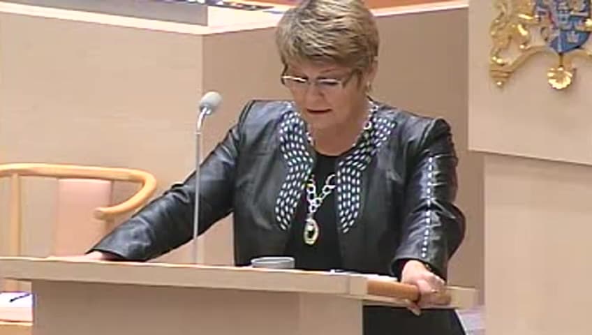 Stillbild från Interpellationsdebatt, Beredskap mot sårbarhet