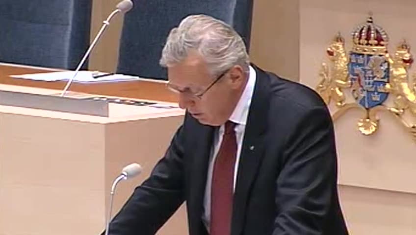 Stillbild från Interpellationsdebatt, Allas rätt till egen bostad