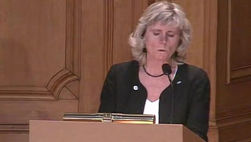 Stillbild från Debatt om förslag, Redogörelse för behandlingen av riksdagens skrivelser till regeringen