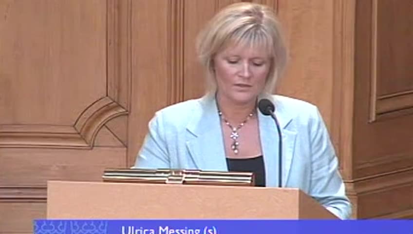 Stillbild från Interpellationsdebatt, Nya hastighetsgränser