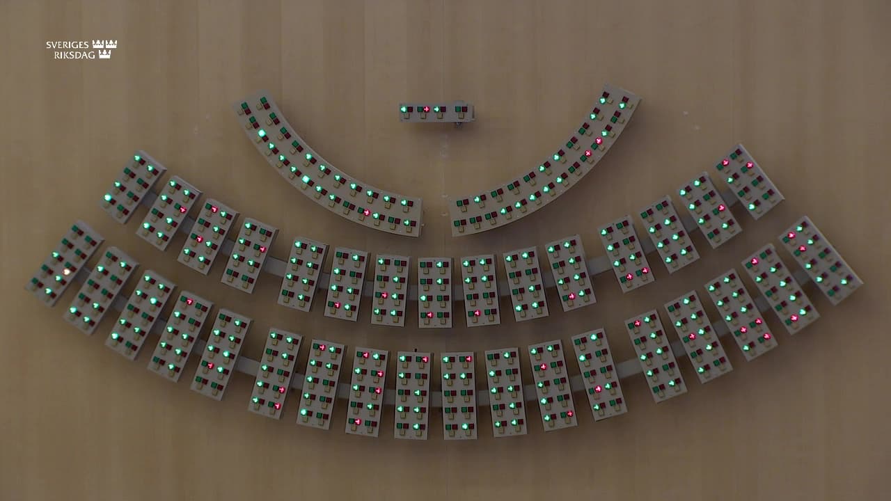 Stillbild från Beslut, Beslut