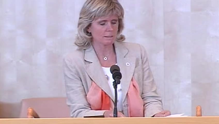 Stillbild från Debatt om förslag, Vidgad samordnad länsförvaltning i Gotlands län