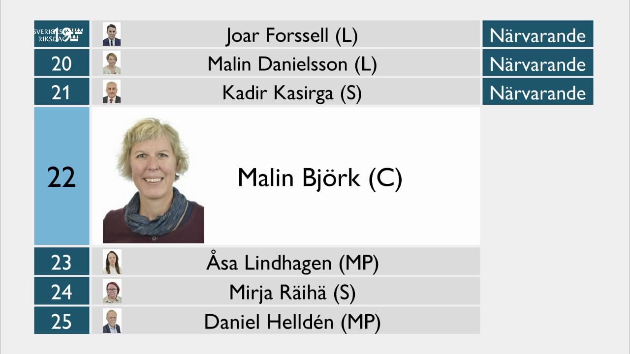 Stillbild från Upprop, Upprop
