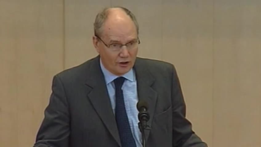 Stillbild från Debatt om förslag, Granskningsbetänkande