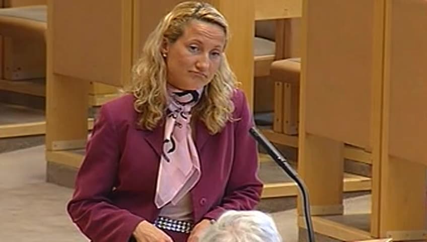 Stillbild från Debatt om förslag, Stalking