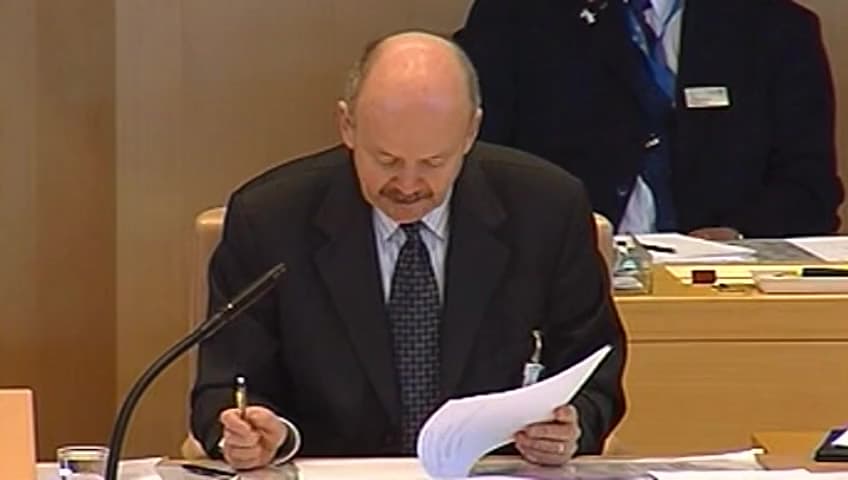 Stillbild från Debatt om förslag, Vissa handelspolitiska frågor inom WTO och EU