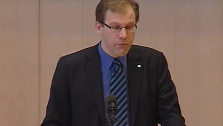 Stillbild från Debatt om förslag, Motioner om företags- och kapitalbeskattning