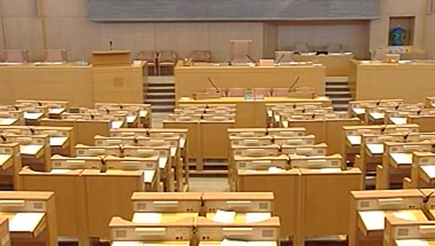 Stillbild från Debatt om förslag, Rättsintyg