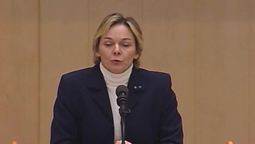 Stillbild från Debatt om förslag, Naturresursfrågor och vattenrätt