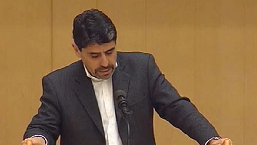 Stillbild från Debatt om förslag, Bostadsersättning för asylsökande