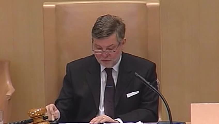 Stillbild från Debatt om förslag, Utgiftsområde 7 Internationellt bistånd