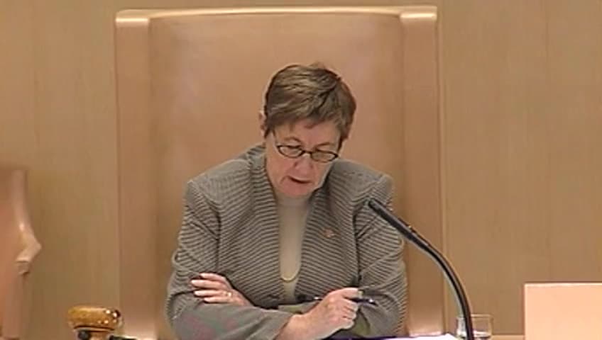 Stillbild från Debatt om förslag, Makt att bestämma - rätt till välfärd