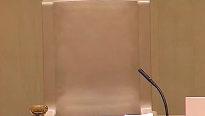 Stillbild från Debatt om förslag, Reformeringen av tingsrättsorganisationen