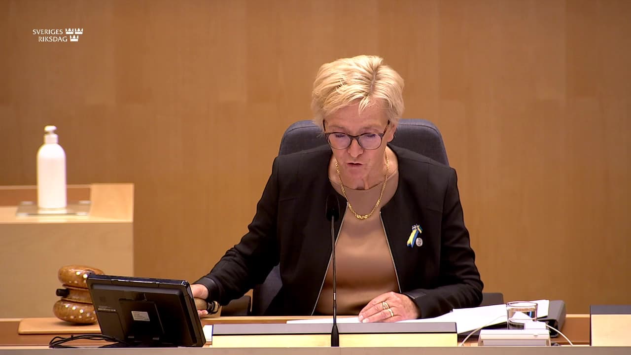 Stillbild från Val, Val av riksdagsorgan