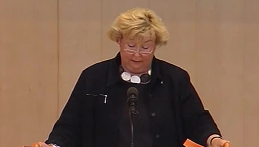 Stillbild från Debatt om förslag, Järnvägslag och vissa järnvägsfrågor