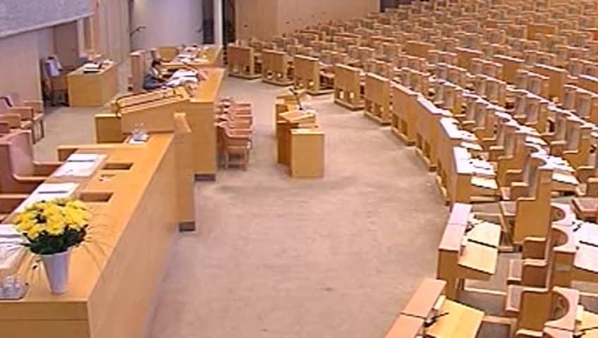 Stillbild från Debatt om förslag, Titel saknas