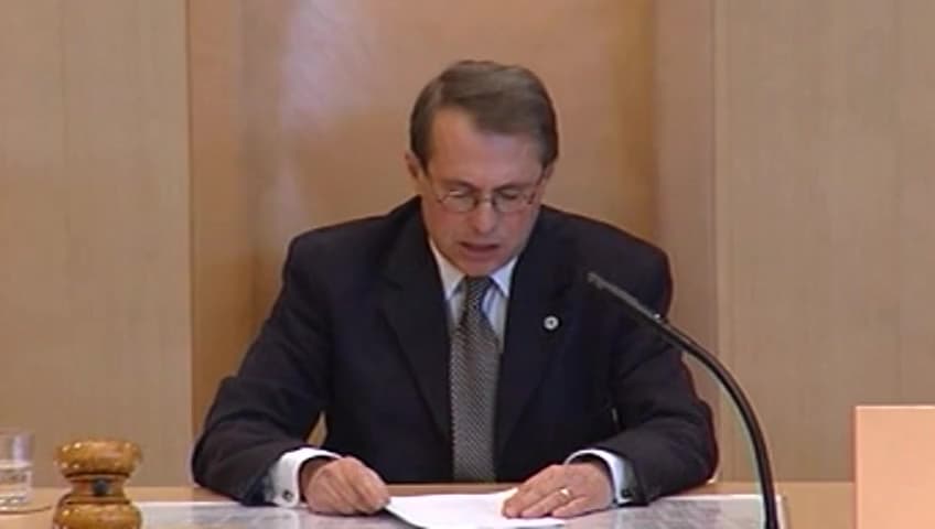 Stillbild från Debatt om förslag, Internationella miljöfrågor